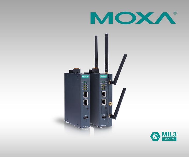 Moxa presenta el primer ordenador industrial del mundo con certificación de dispositivo anfitrión